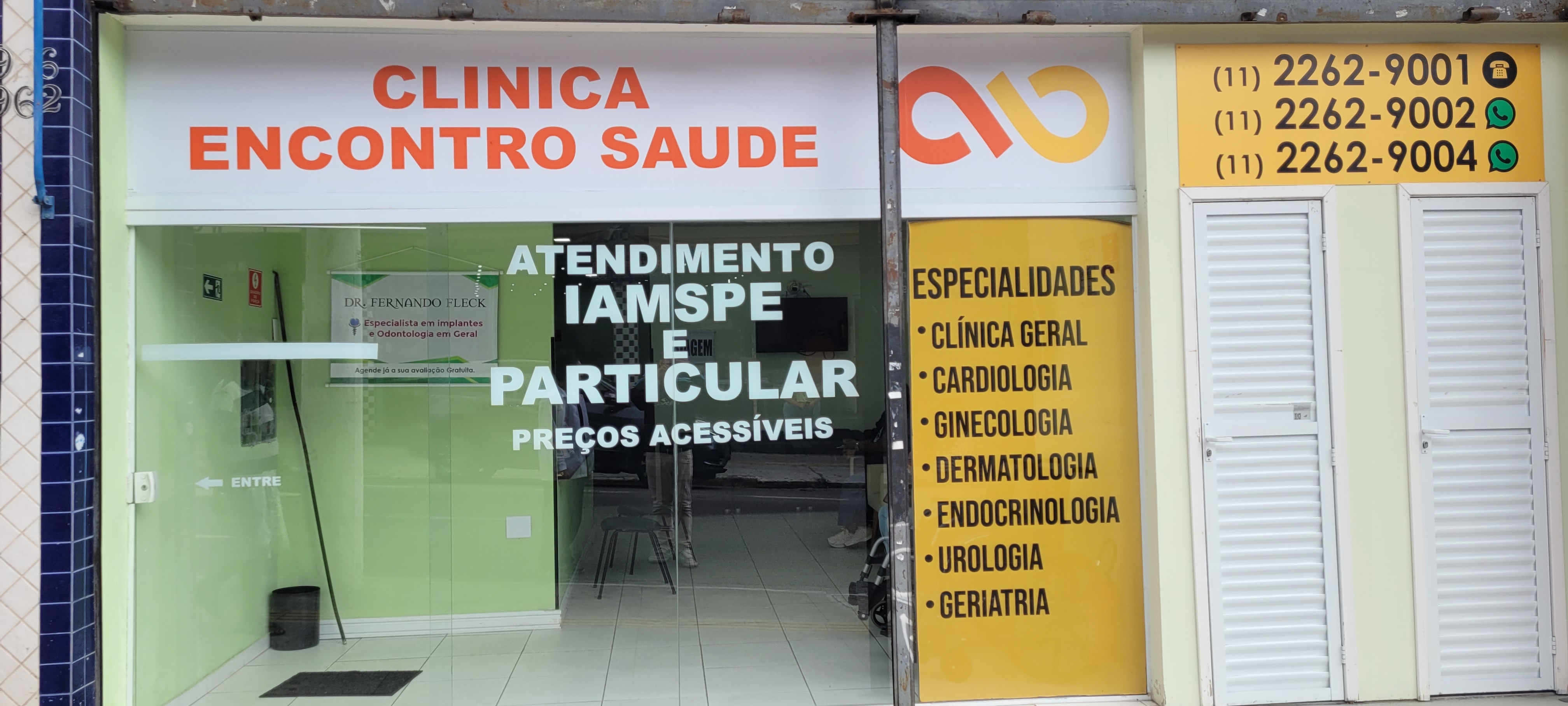 Fachada da Clínica